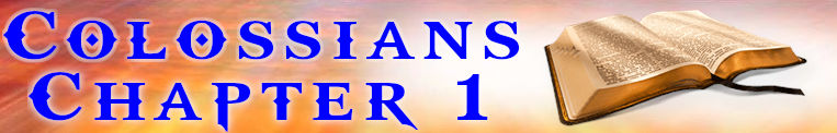 Colossians Chapter 1