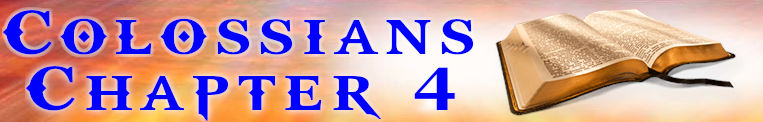 Colossians Chapter 4