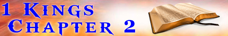 1 Kings Chapter 2