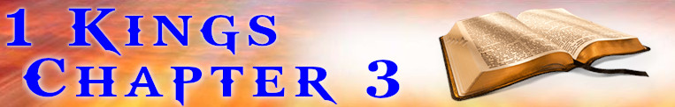 1 Kings Chapter 3