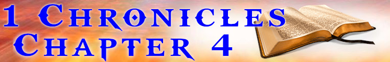 1 Chronicles Chapter 4
