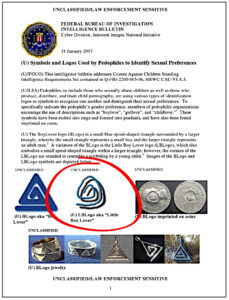 FBI Pedophile symbol list